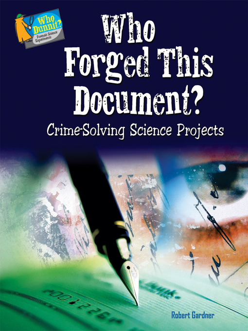 Title details for Who Forged This Document? by Robert Gardner - Available